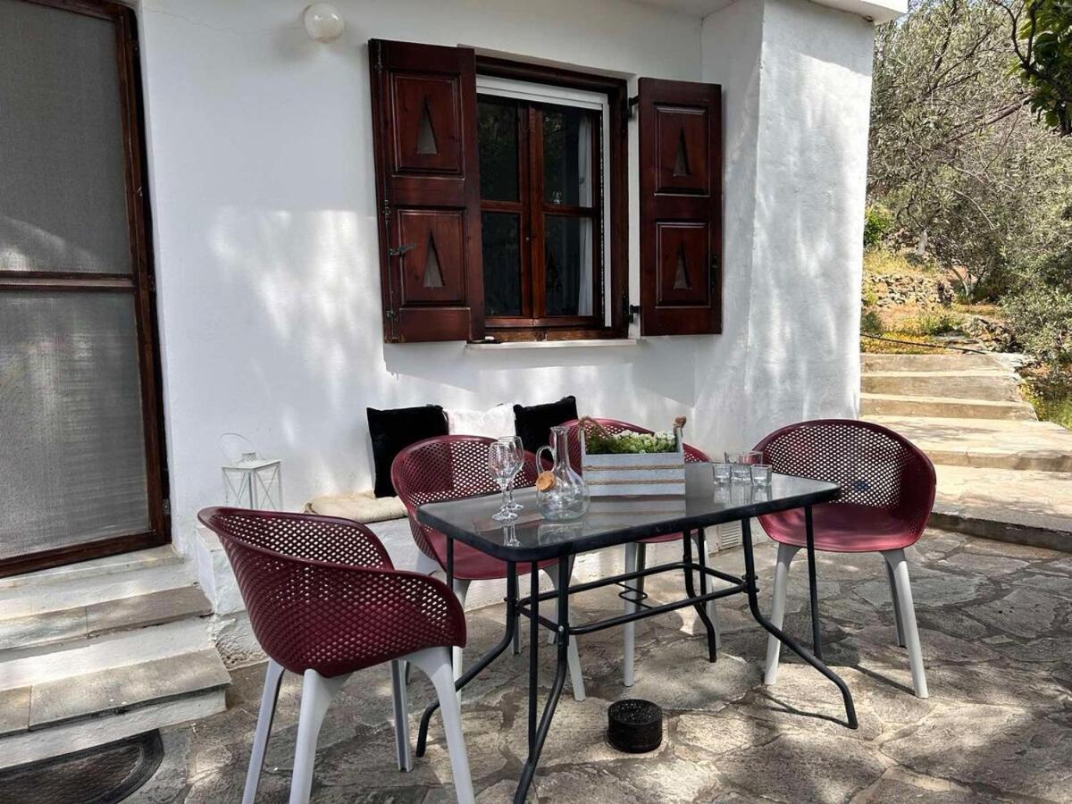 Grandpa Simos' Traditional Guest House Agios Romanos Buitenkant foto